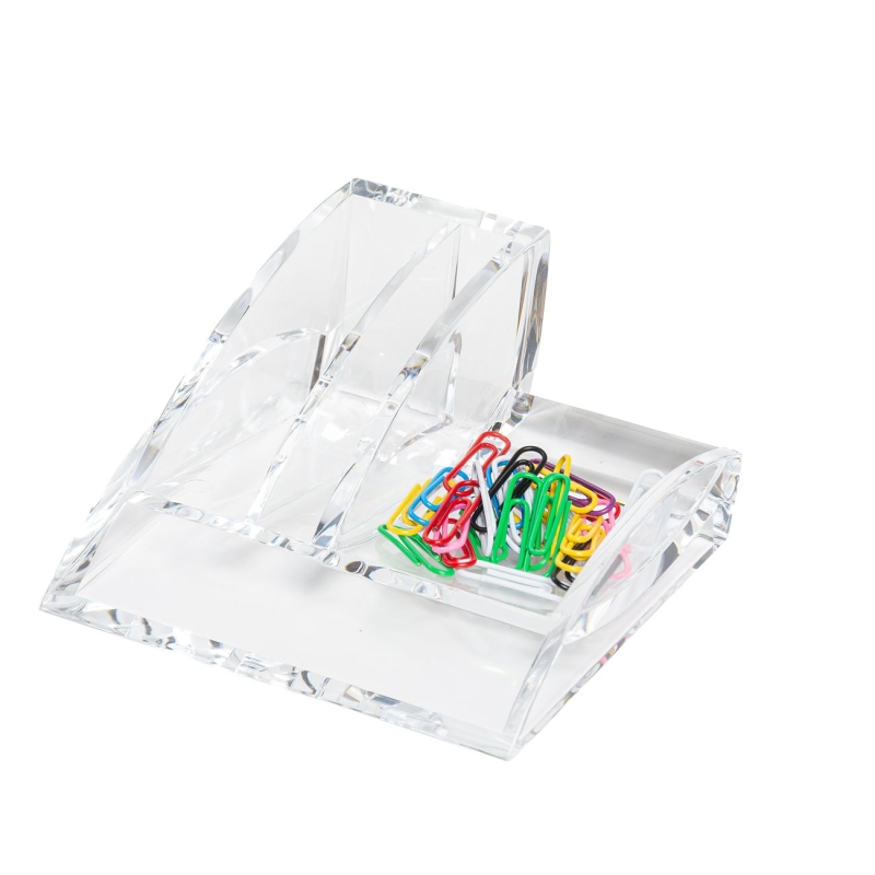 COM903Porta Clip y tarjeteros acrílico
