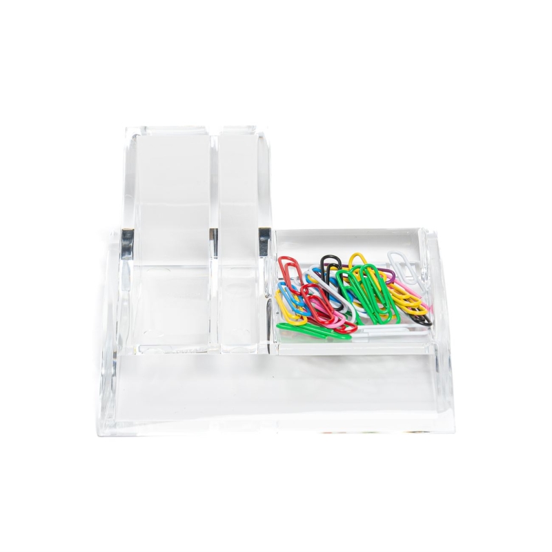 COM903Porta Clip y tarjeteros acrílico
