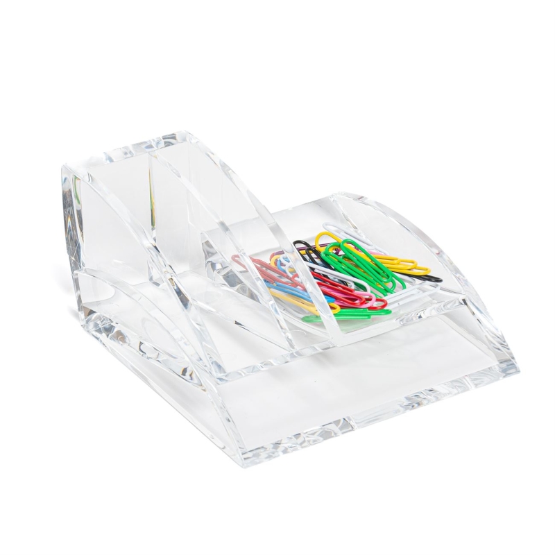 COM903Porta Clip y tarjeteros acrílico