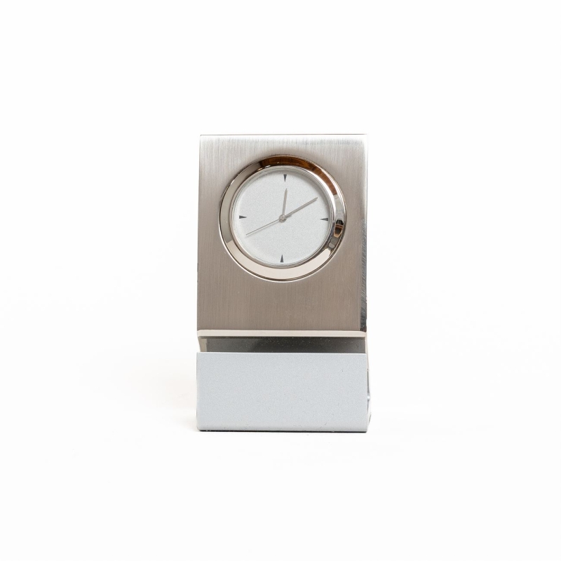 B86278.Reloj de Escritorio Metálico