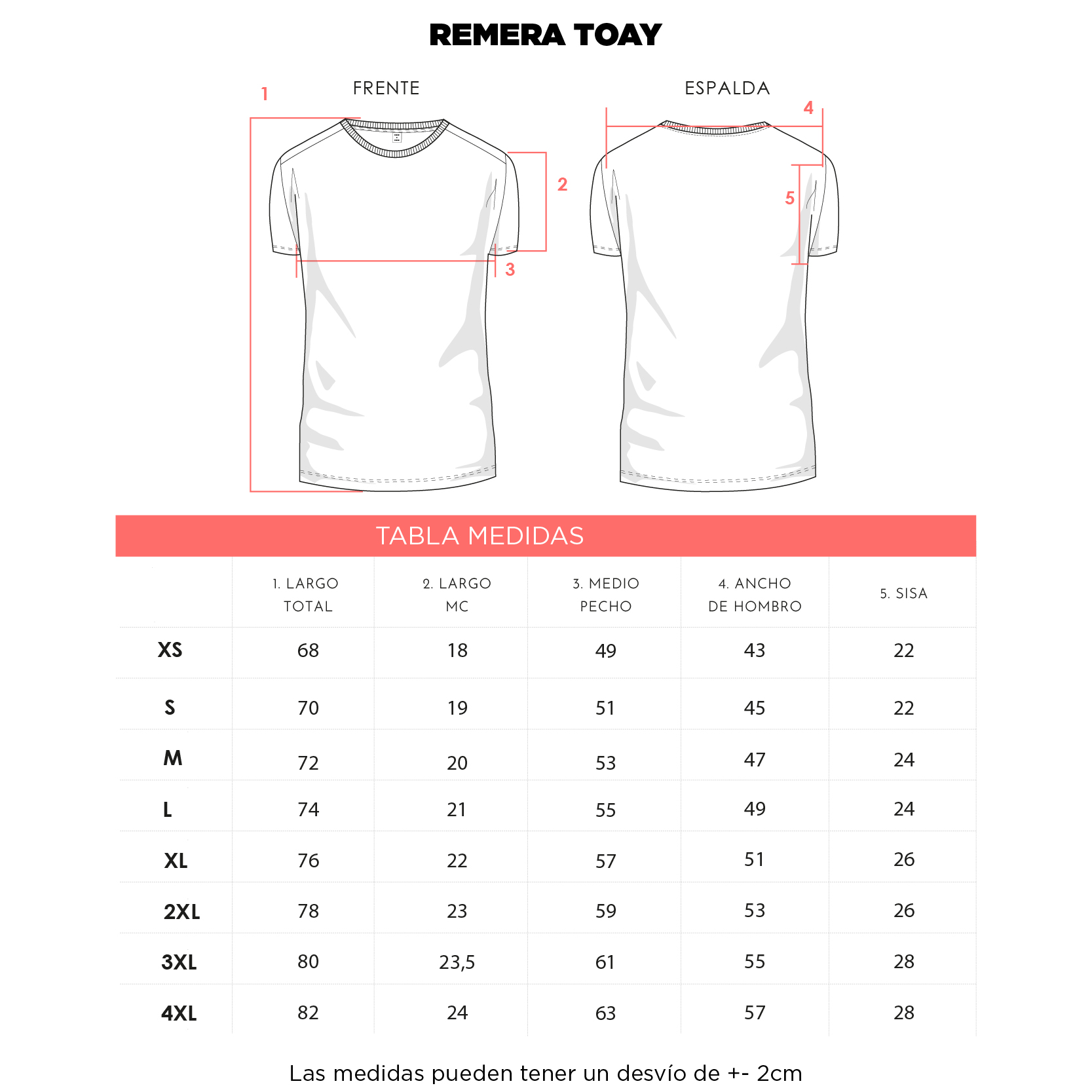 Remera Toay