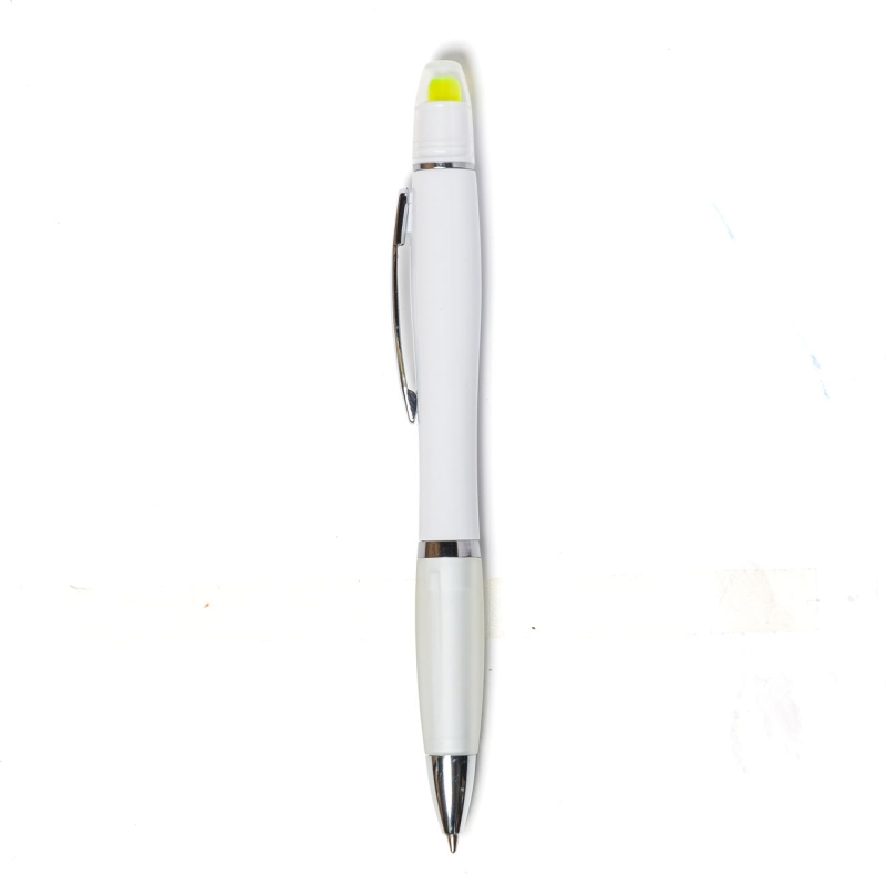 Bolígrafo c/resaltador gel