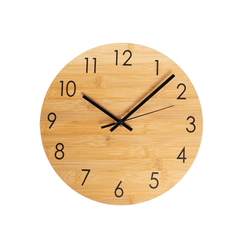 Reloj Pared en Bamboo