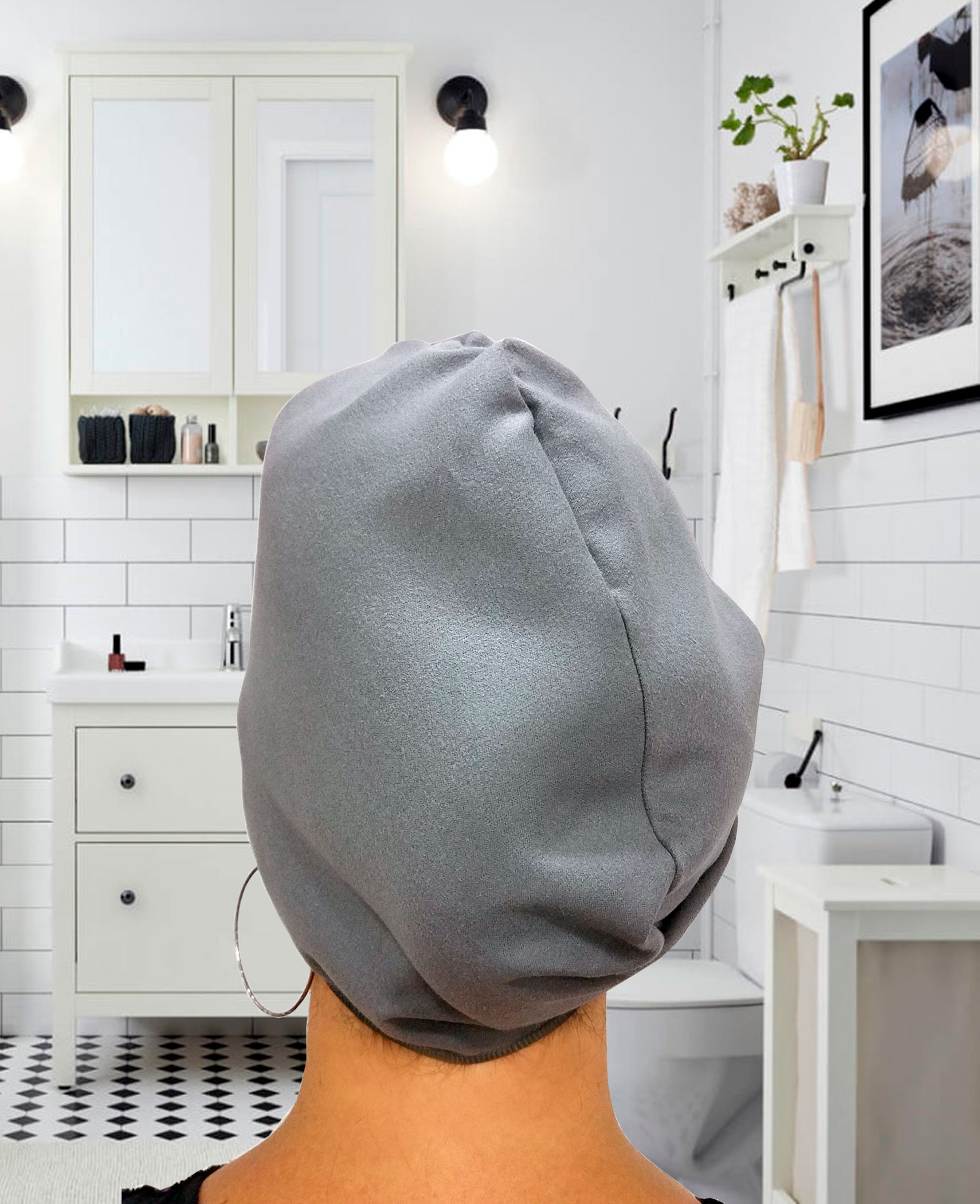 TOALLA PARA PELO MICROFIBRA - TURBANTE