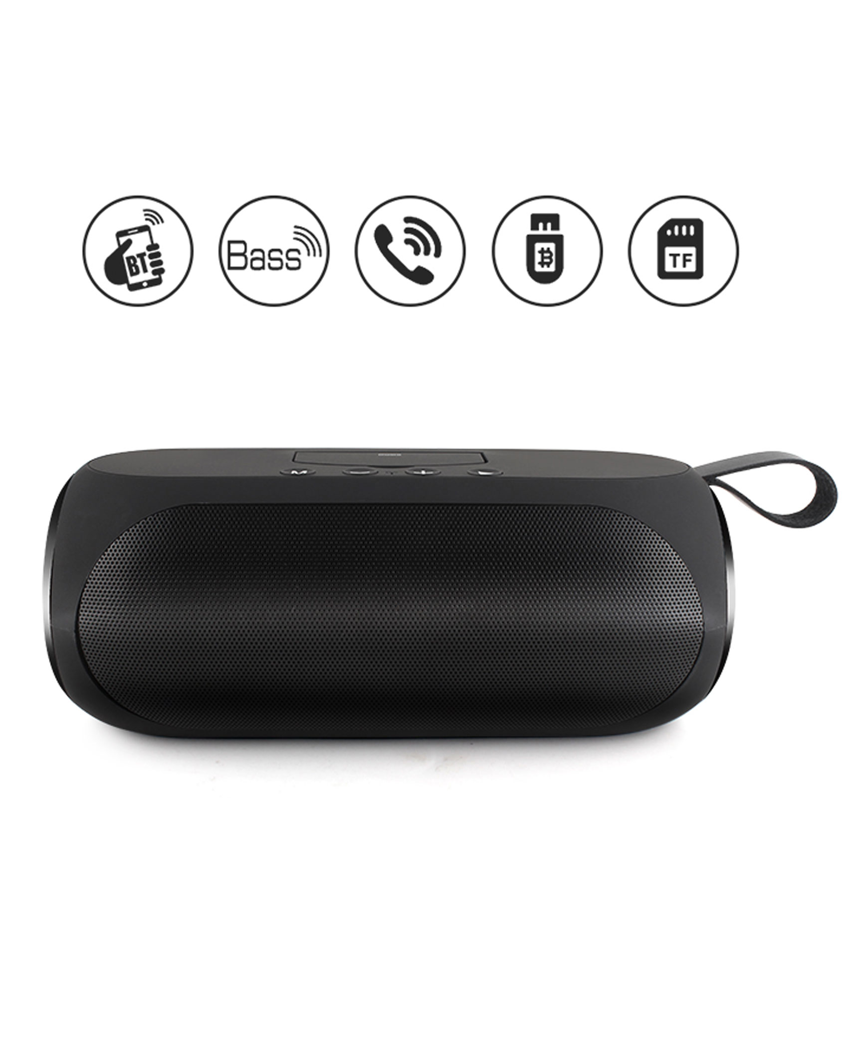 Parlante bluetooth porta celular BLACKPUNK