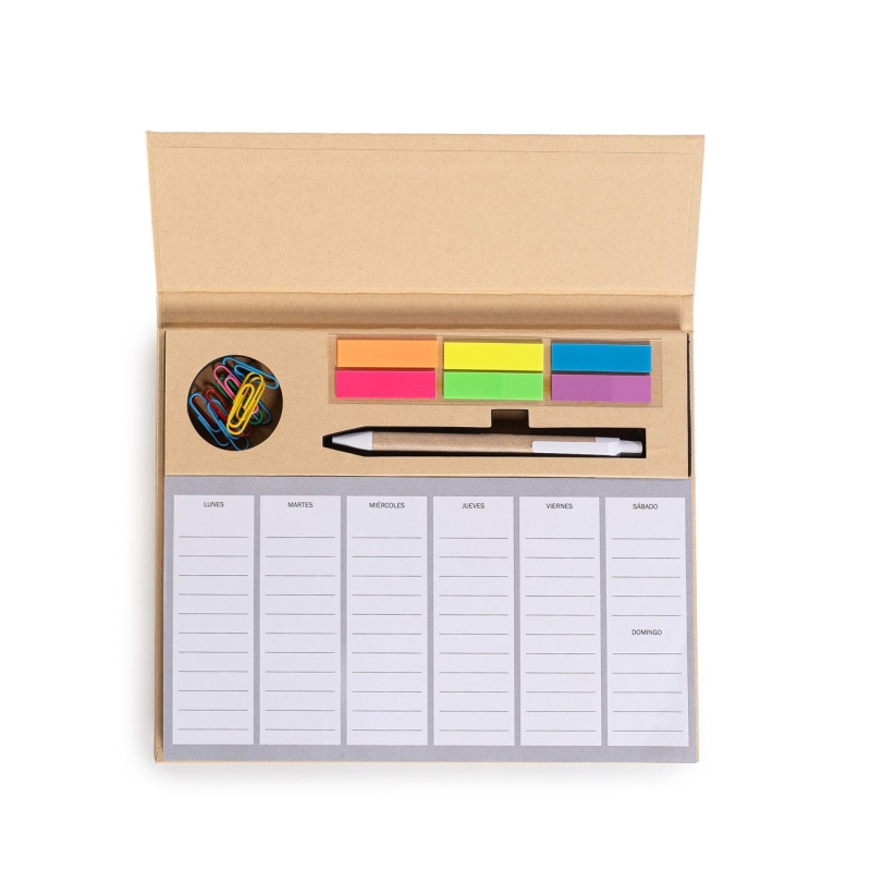 SET ECO CALENDARIO ESCRITORIO
