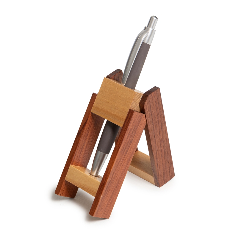 Porta bolígrafo de madera.  RM-20-1