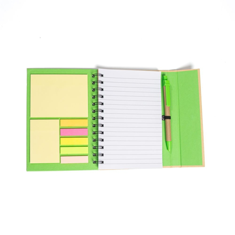 Cuaderno ecológico espiralado