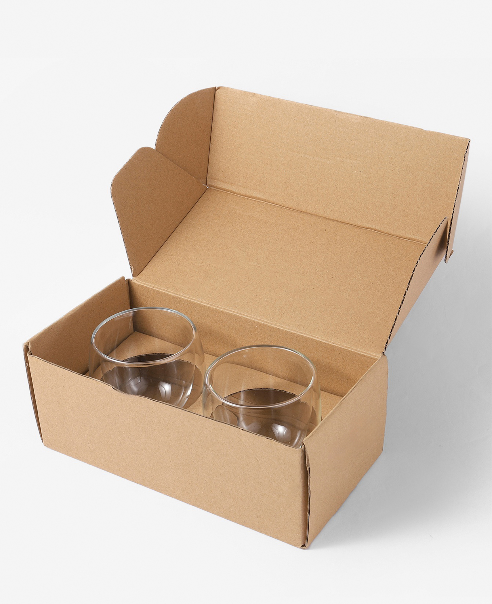 SET DE TAZAS DE VIDRIO SHINE