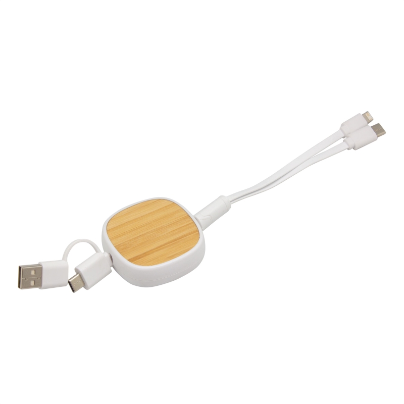 Cable retráctil de carga