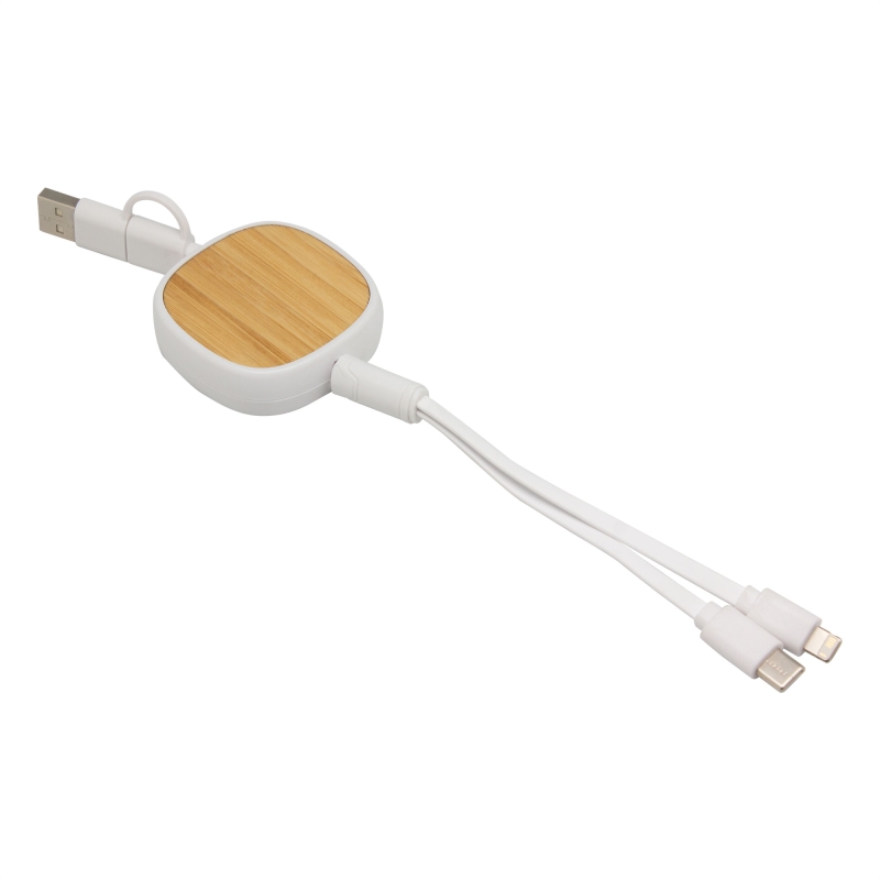 Cable retráctil de carga