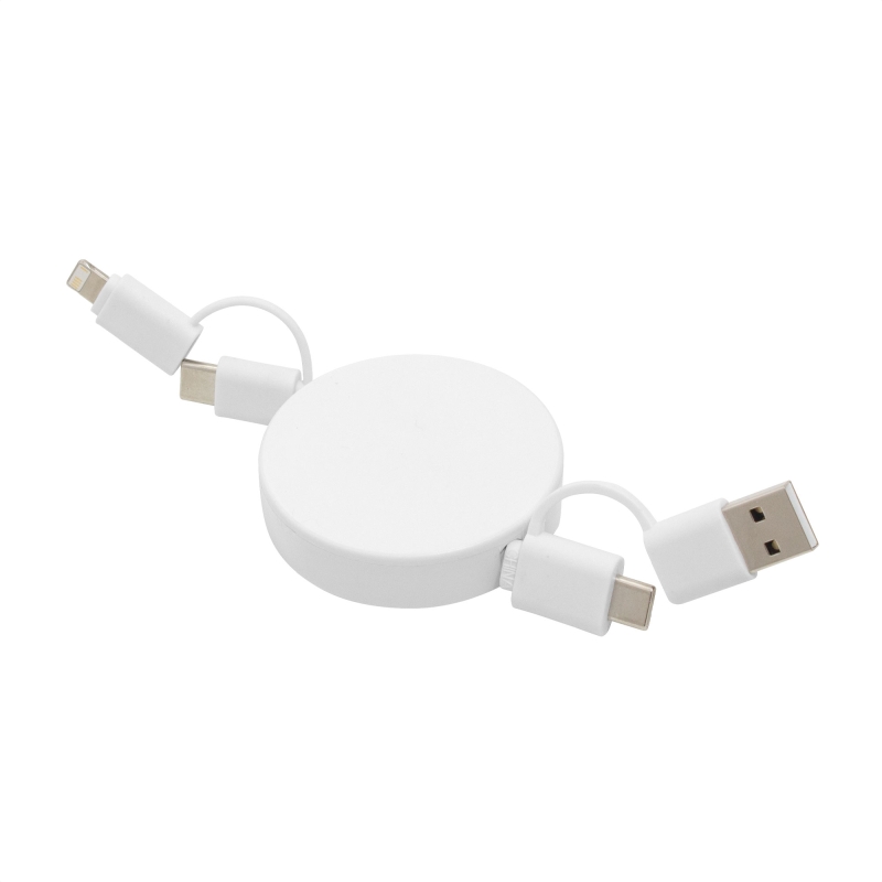 Cable retráctil de carga