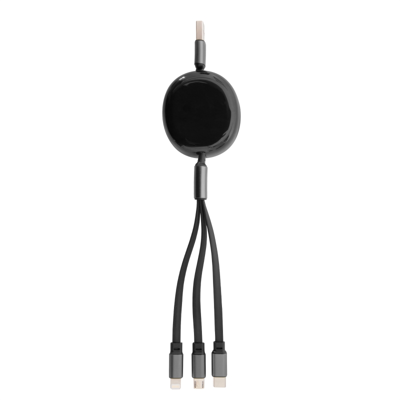 Cable retráctil de carga
