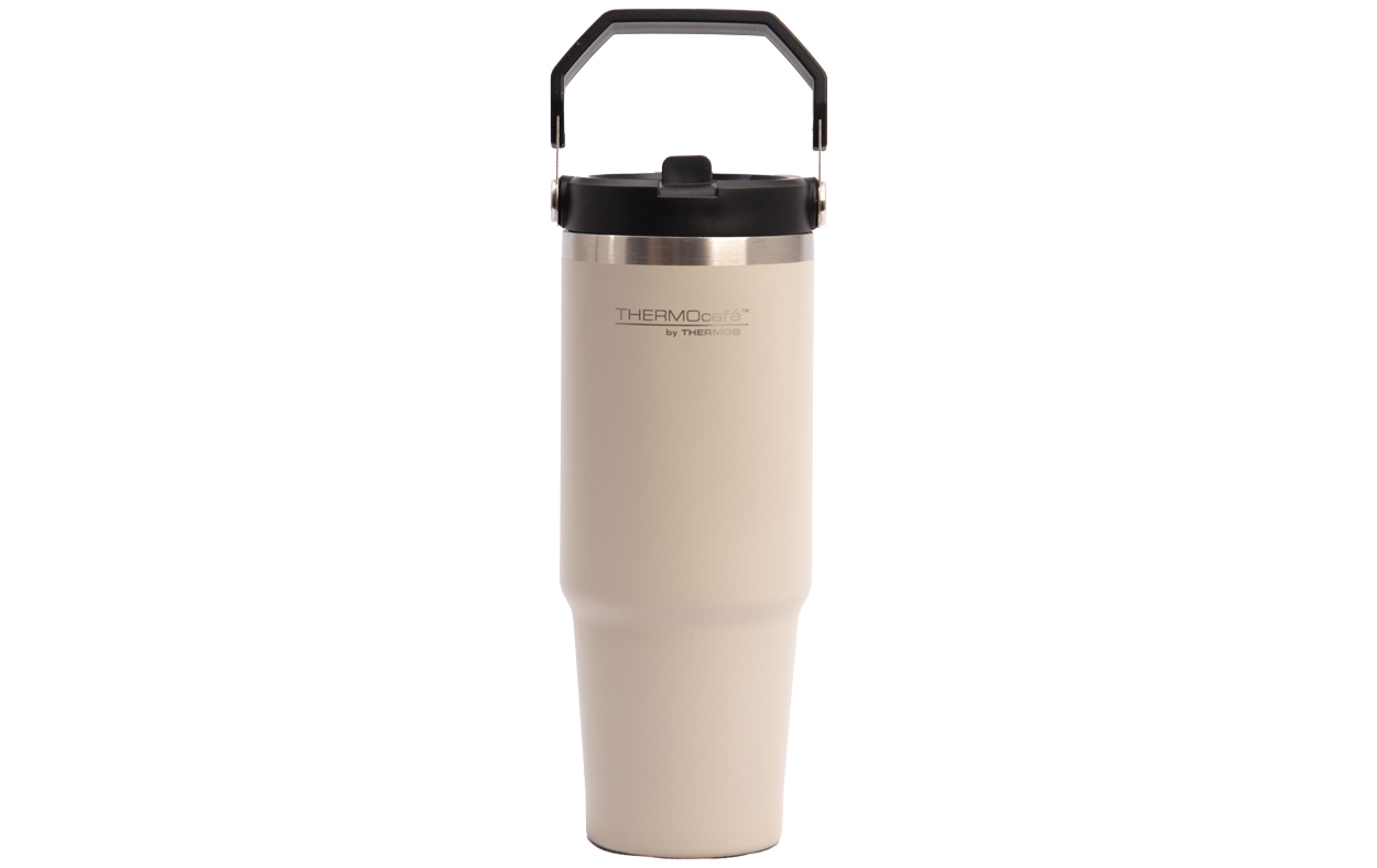 Tumbler ThermoCafé tapa con pico y manija 880ml