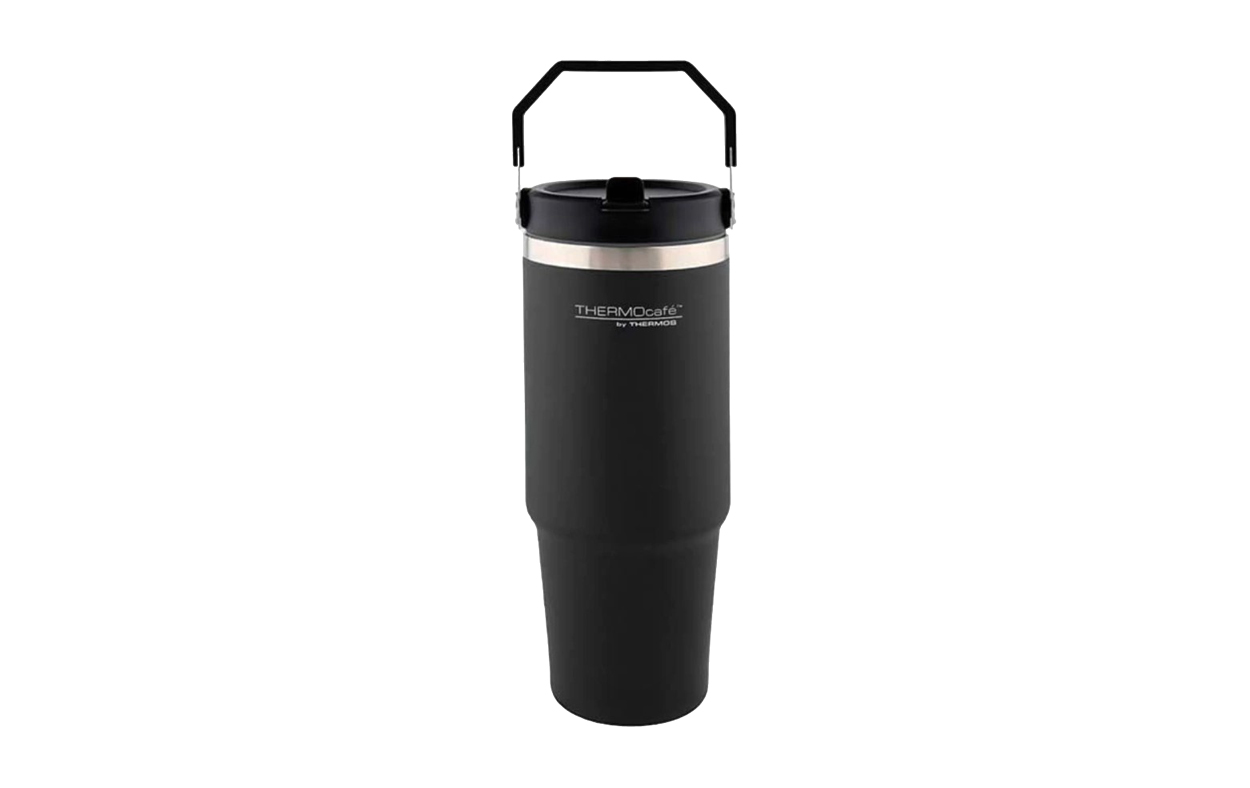 Tumbler ThermoCafé tapa con pico y manija 880ml