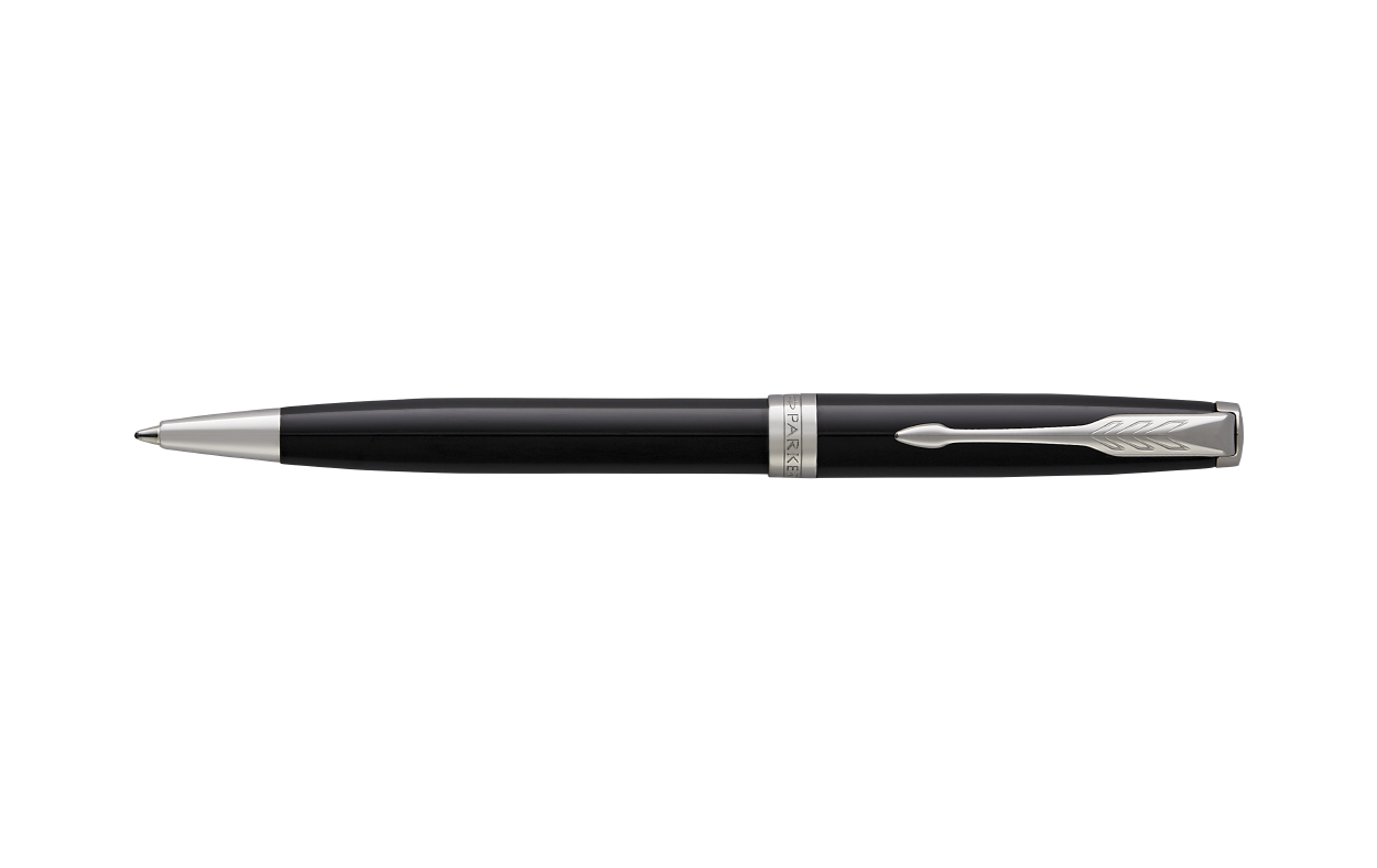 Bolígrafo Parker Sonnet negro c plateado