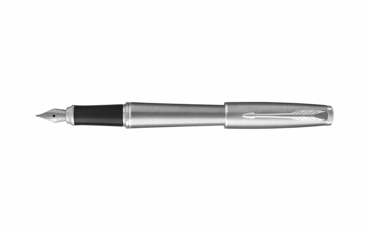 Pluma Fuente Parker Urban Plateada