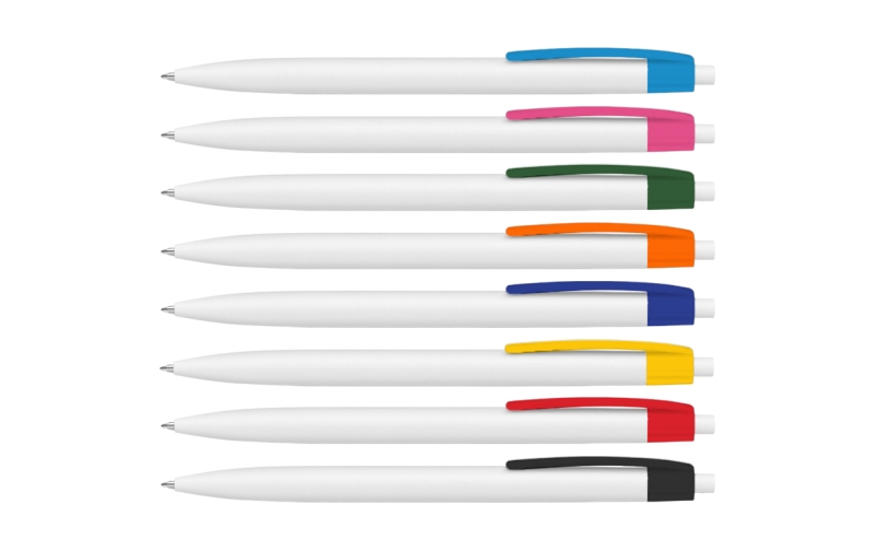 Boligrafo Clic Pen Best Value White