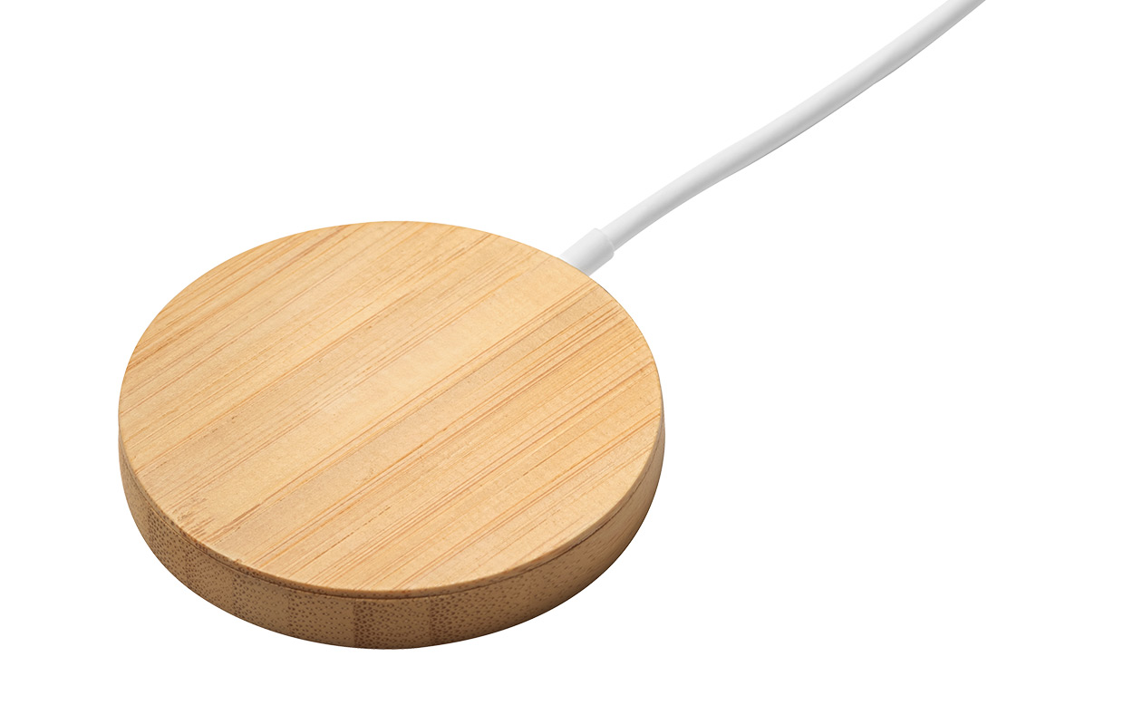 Cargador Inalámbrico Mag Eco Bambú