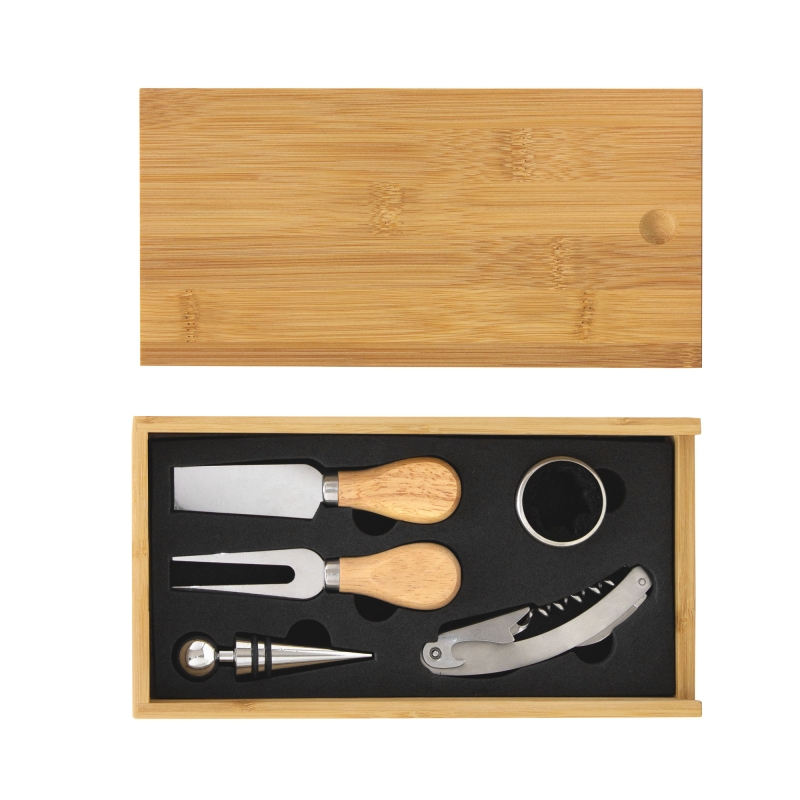Set de vino y Tabla para quesos